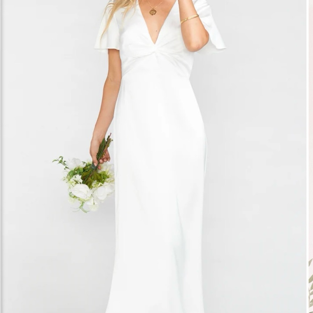Show Me Your Mumu White Rome Twist Maxi Dress